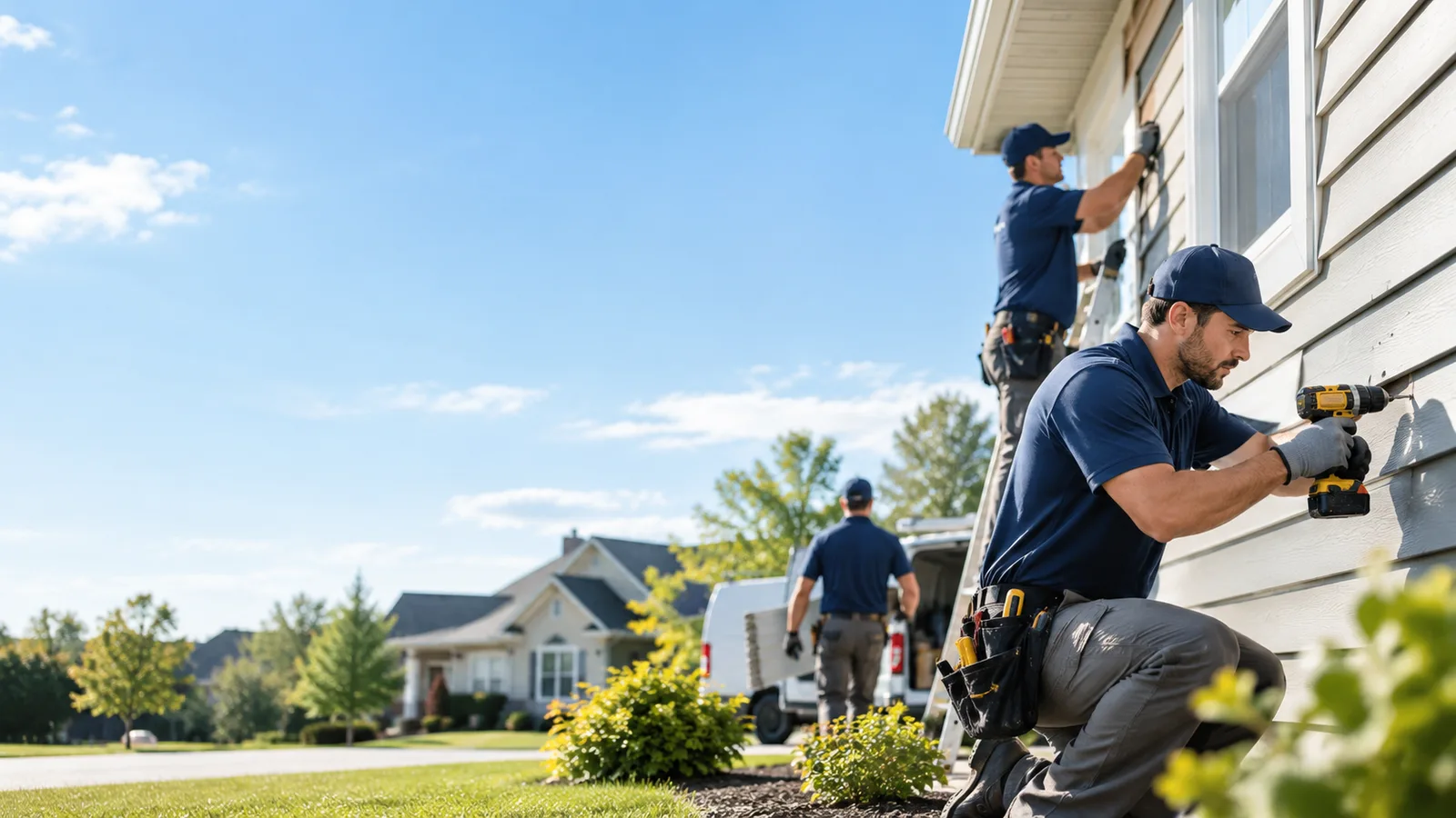 Commercial Siding Repair in Saucier, MS